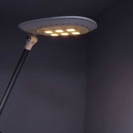 Lampe de bureau á LED haut-parleur et USB Oreon CCT