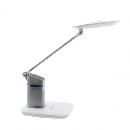 Lampe de bureau á LED haut-parleur et USB Oreon CCT