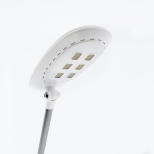 Lampe de bureau á LED haut-parleur et USB Oreon CCT