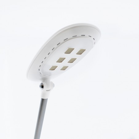 Lampe de bureau á LED haut-parleur et USB Oreon CCT
