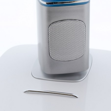 Lampe de bureau á LED haut-parleur et USB Oreon CCT