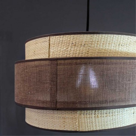 Lampe de suspension Sira Brun