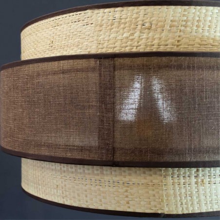 Lampe de suspension Sira Brun