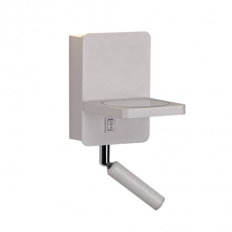 Applique á LED avec chargeur wireless Rob (5+3W)