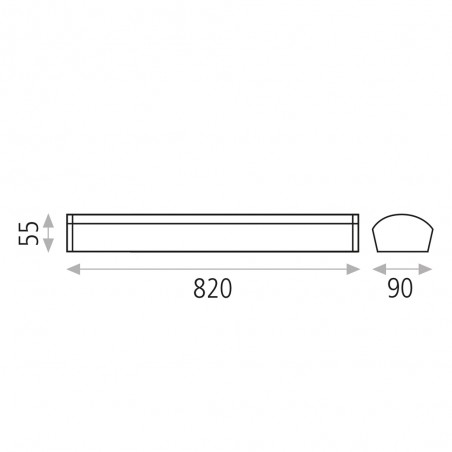 Applique murale Led Aldo (30W)