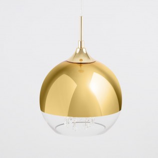 Lampe a suspensión Fermi Oro