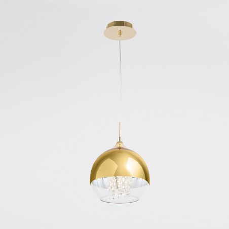 Lampe a suspensión Fermi Oro
