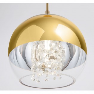 Lampe a suspensión Fermi Oro