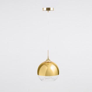 Lampe a suspensión Fermi Oro