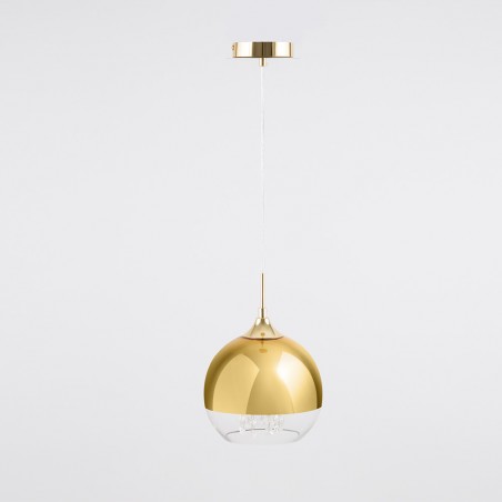 Lampe a suspensión Fermi Oro