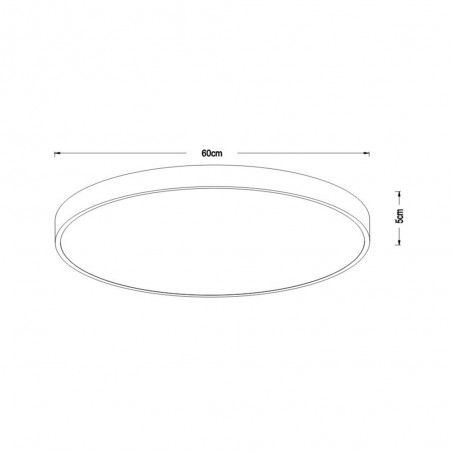 Plafonnier á LED Unar Dimmable (60W)