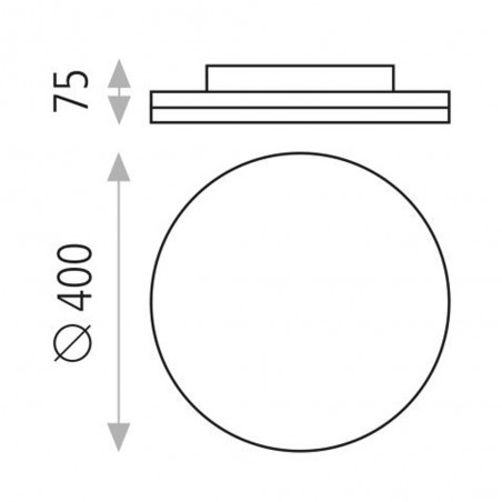 Plafonnier Led Angus (40W)