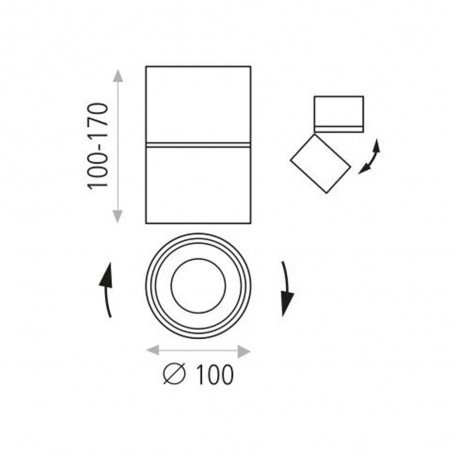 Plafonnier Led Apex (13W)