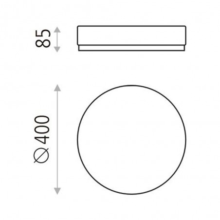 Plafonnier Led Aten (36W)