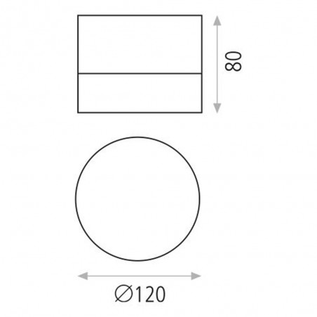 Plafonnier Led Clever (12W)