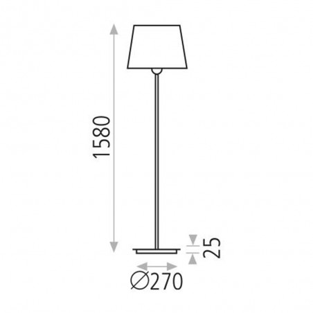 Lampadaire Dekla