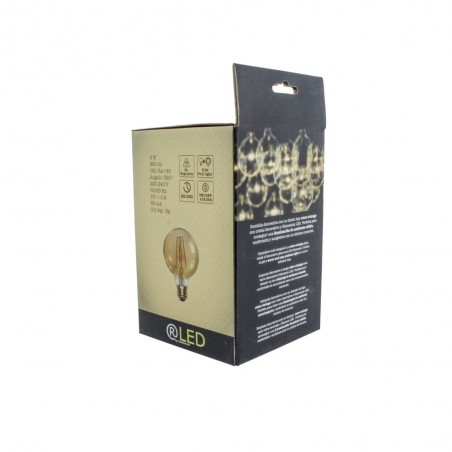 Ampoule LED E27 G125 Caramel (8W)