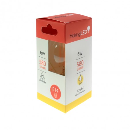 Ampoule á LED E14 G45 Dimmable (6W)