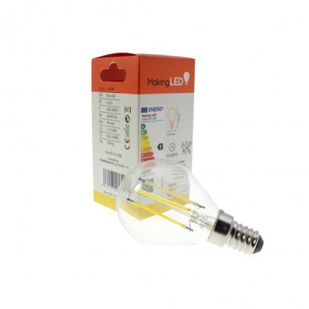 Ampoule á LED E14 G45 Dimmable (6W)
