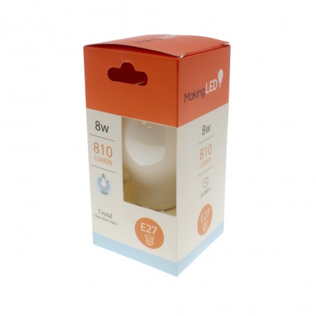 Ampoule LED E27 A60 (8W)