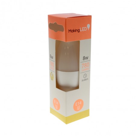 Ampoule LED E14 C37 (8W)