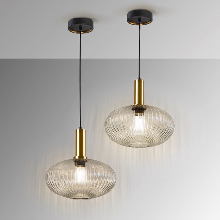Lampe de plafond Norma Transparent