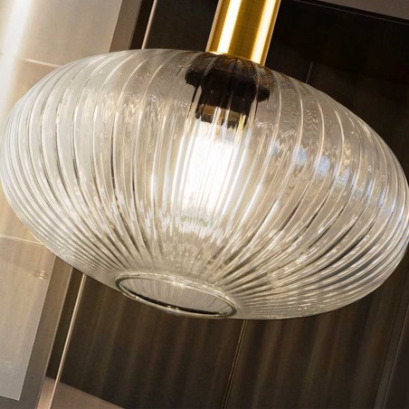 Lampe de plafond Norma Transparent
