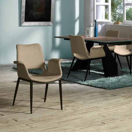 Chaise de salle à manger Sowa Beige