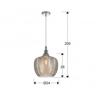 Lampe de suspension LED Spiga (8W)