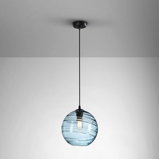 Lampe de plafond á LED Geos Bleu (8W)