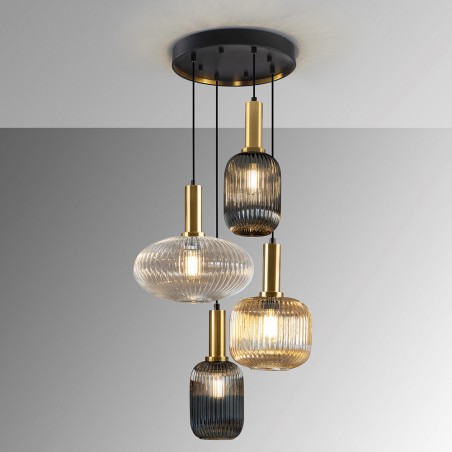 Suspension Norma (4 lumières)