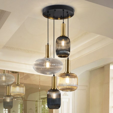 Suspension Norma (4 lumières)