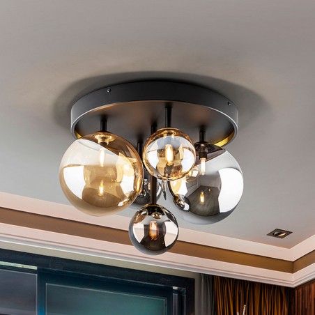 Plafonnier Dark (5 lumieres)