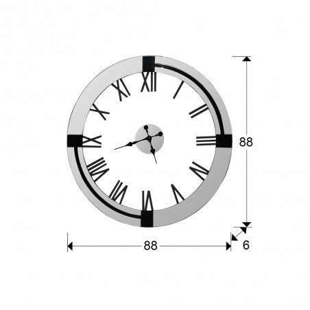Horloge murale Kairos (88cm.)