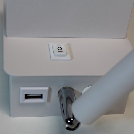Applique á LED avec chargeur wireless Rob (5+3W)