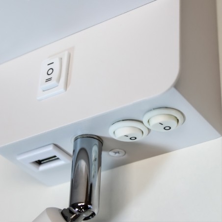 Applique á LED avec chargeur wireless Rob (5+3W)