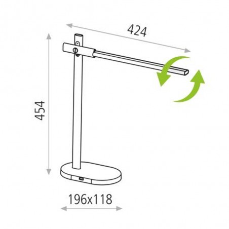 Lampe a poser Led Laysan (10W)
