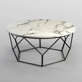 Table Basse Liza Noir (80 cm.)