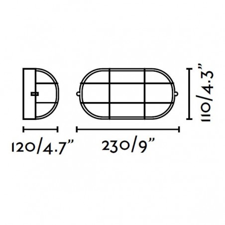 Applique d'extérieur CABO (IP65)