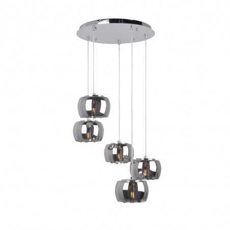 Lampe de suspension Cristalia (5 lumieres)