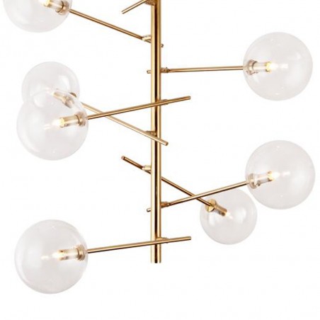 Lampe de plafond Onet Laiton (8 lumieres)