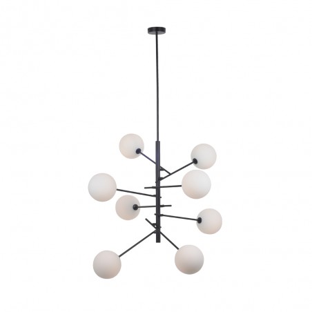 Lampe de plafond Onet Noir (8 lumieres)
