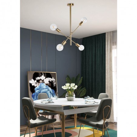Lampe de plafond Derson (4 lumieres)