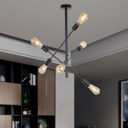 Lampe de plafond Derson (6 lumieres)