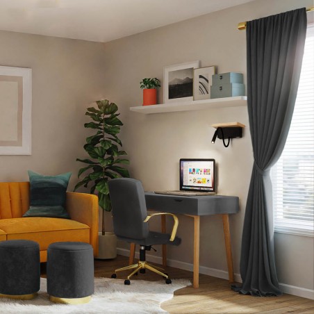Aplique avec lecteur LED et étagère Bach (5W+3W)