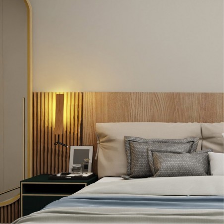 Applique avec lecteur á LED et USB Renoir (5W+3W)