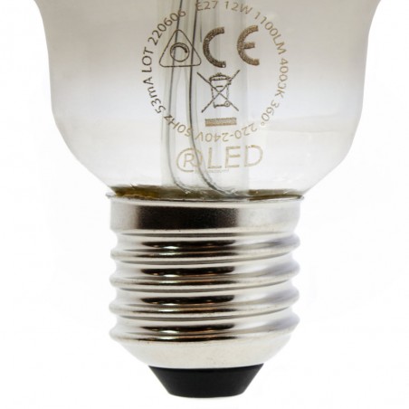 Ampoule á LED E27 G125 Fumee Dimmable (12W)