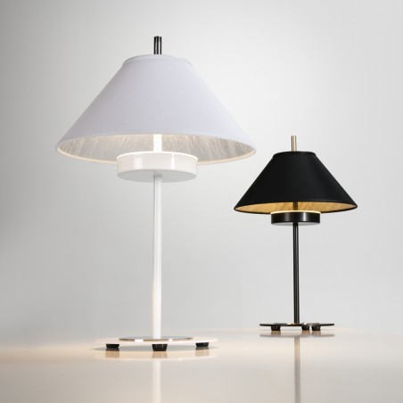 Lampe á poser LED Rila Noir/Or (15W)