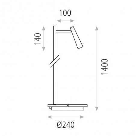Lampadaire Led Panau (8W)