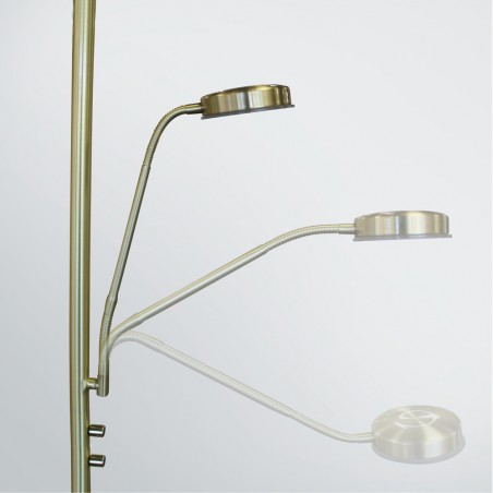 Lampadaire á LED Teo (18.5W+4.5W)